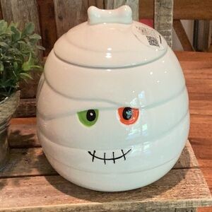 Mummy Halloween Canister